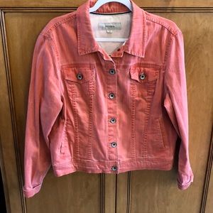 Merona Super Cute Salmon Jean Jacket for Spring!